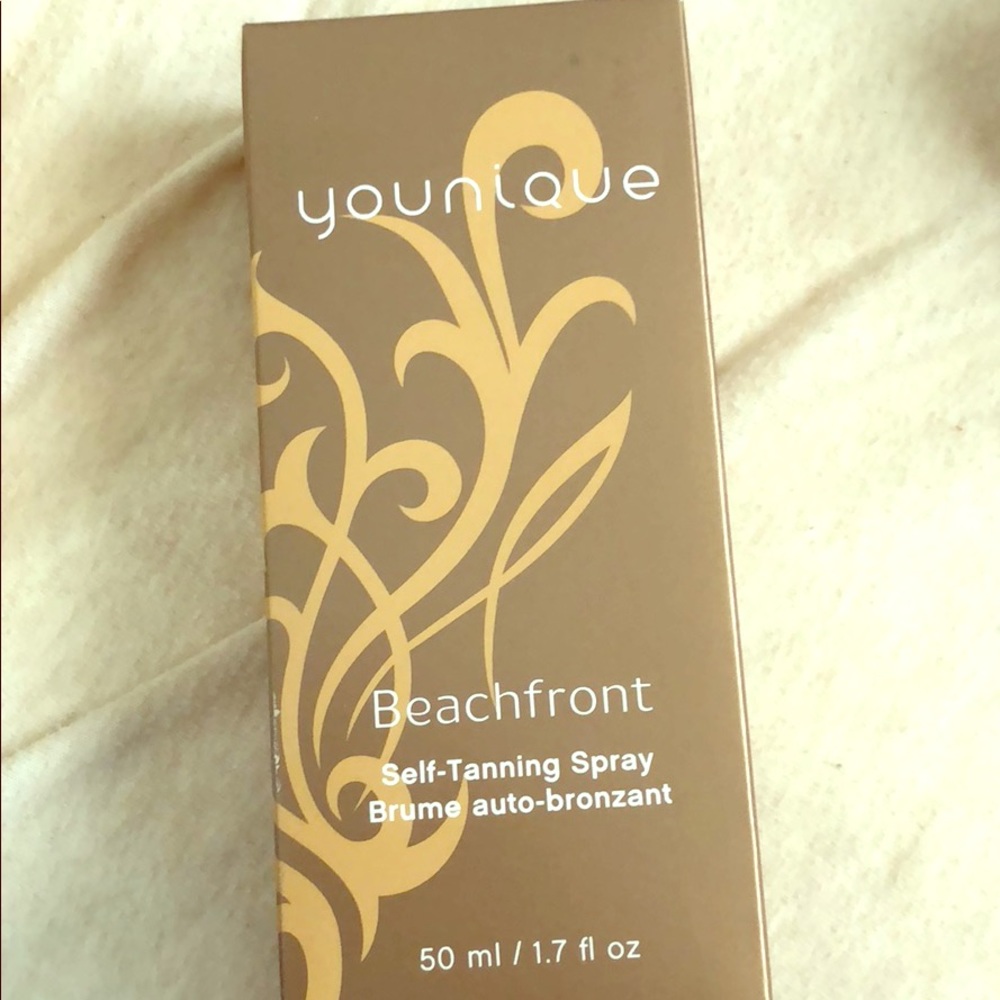 Brand new younique self tanning spray